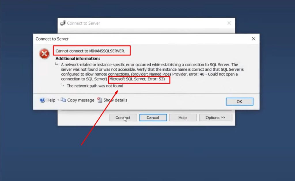 How To Fix Sql Server Error Screenpush