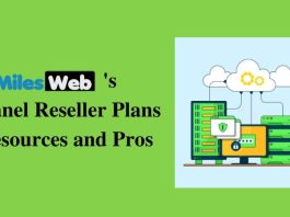MilesWeb's cPanel Reseller Plans Resources and Pros