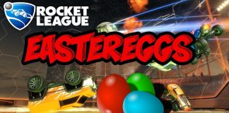 rocket league easter eggs game