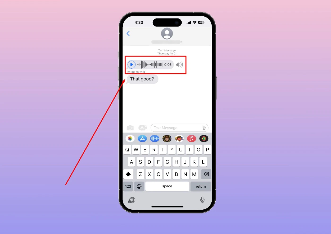 Where Do Your Saved Audio Messages Go On Iphone